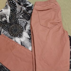 NEW Faded Pink Pants