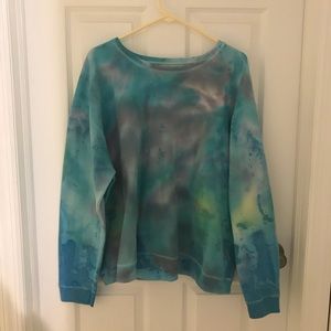 😜HANDMADE TIE DYED SWEATSHIRT😜