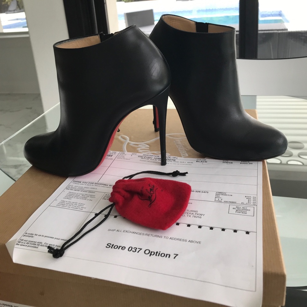 100% authentic Christian Louboutin Bootie