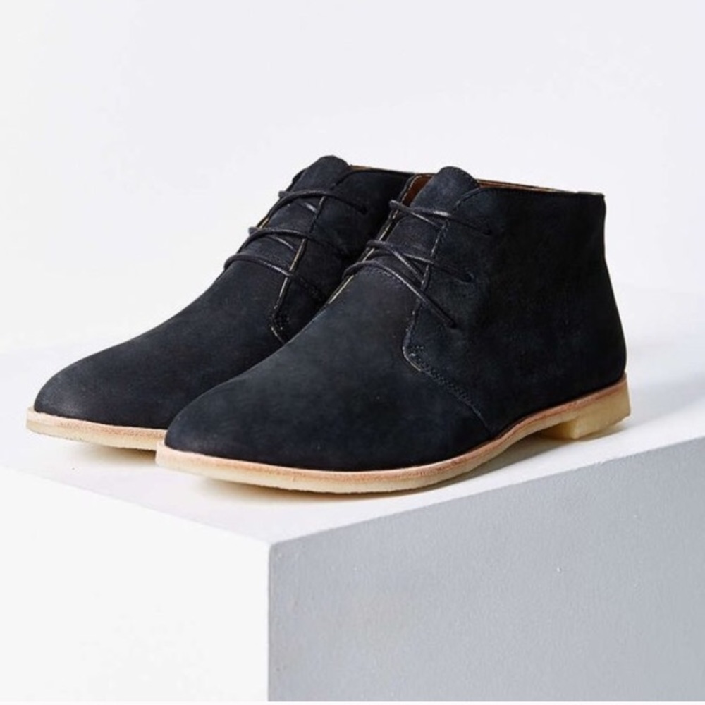 Clarks Original Phenia Desert Boot Black Nubuck