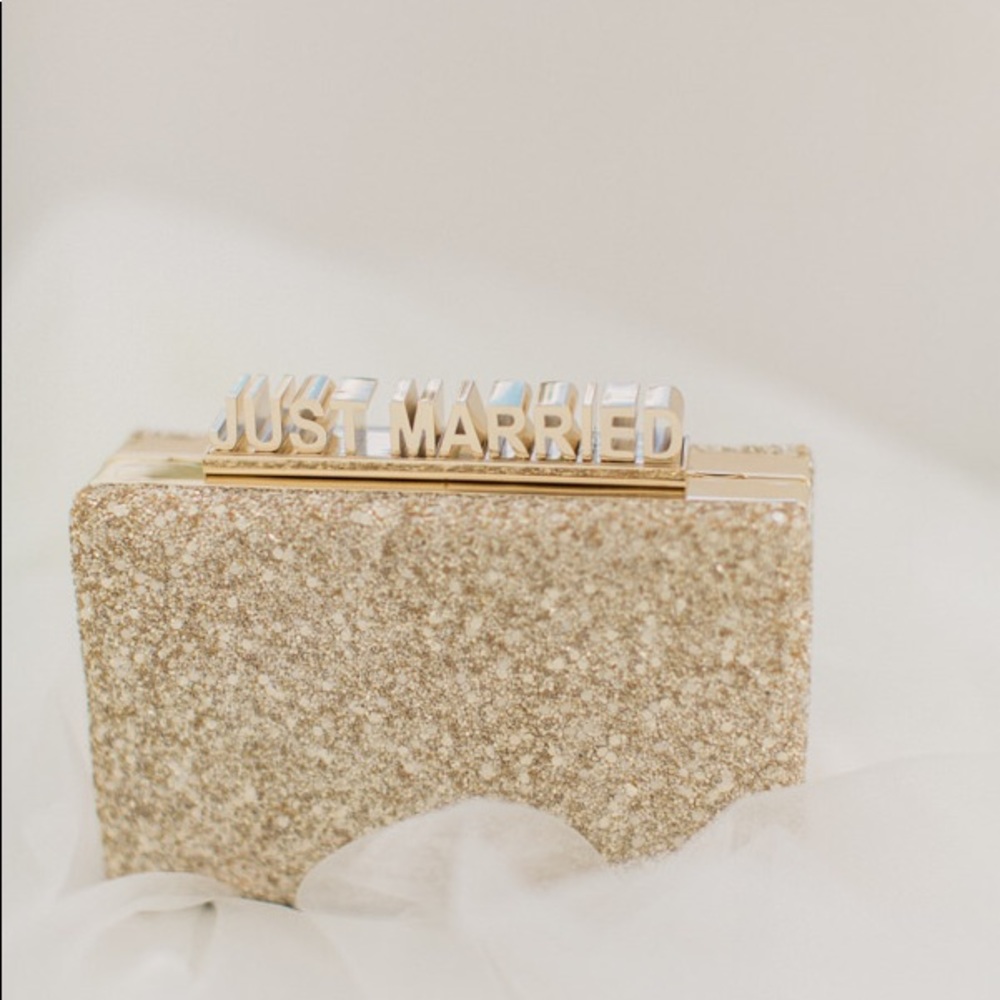 Kate Spade Just Married clutch