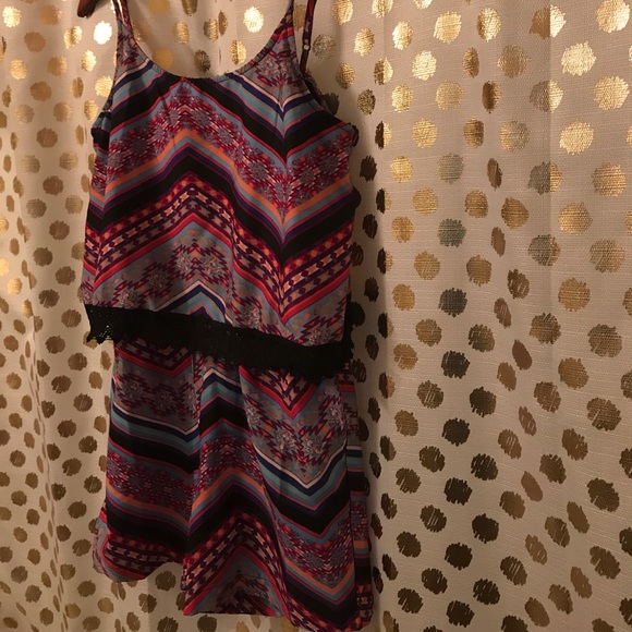 Tribal Print Romper - Picture 2 of 5