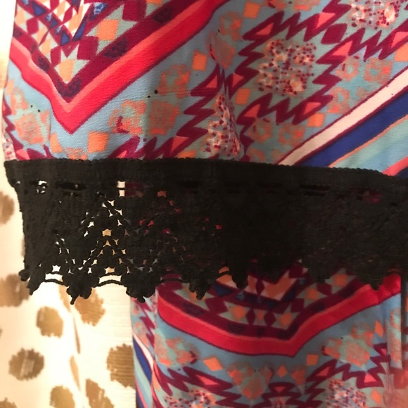 Tribal Print Romper - Picture 3 of 5