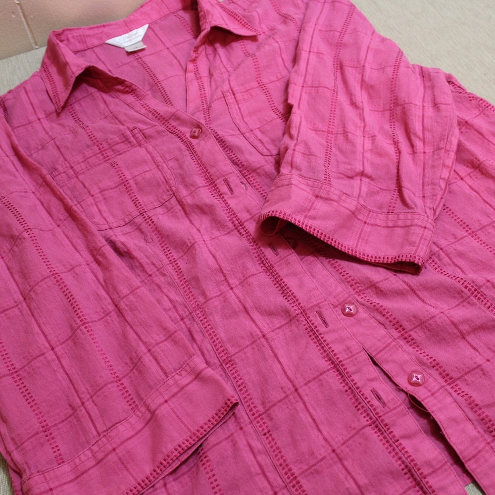 Pink Flannel Shirt