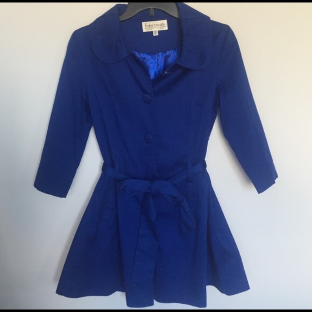 Blue Trench Coat