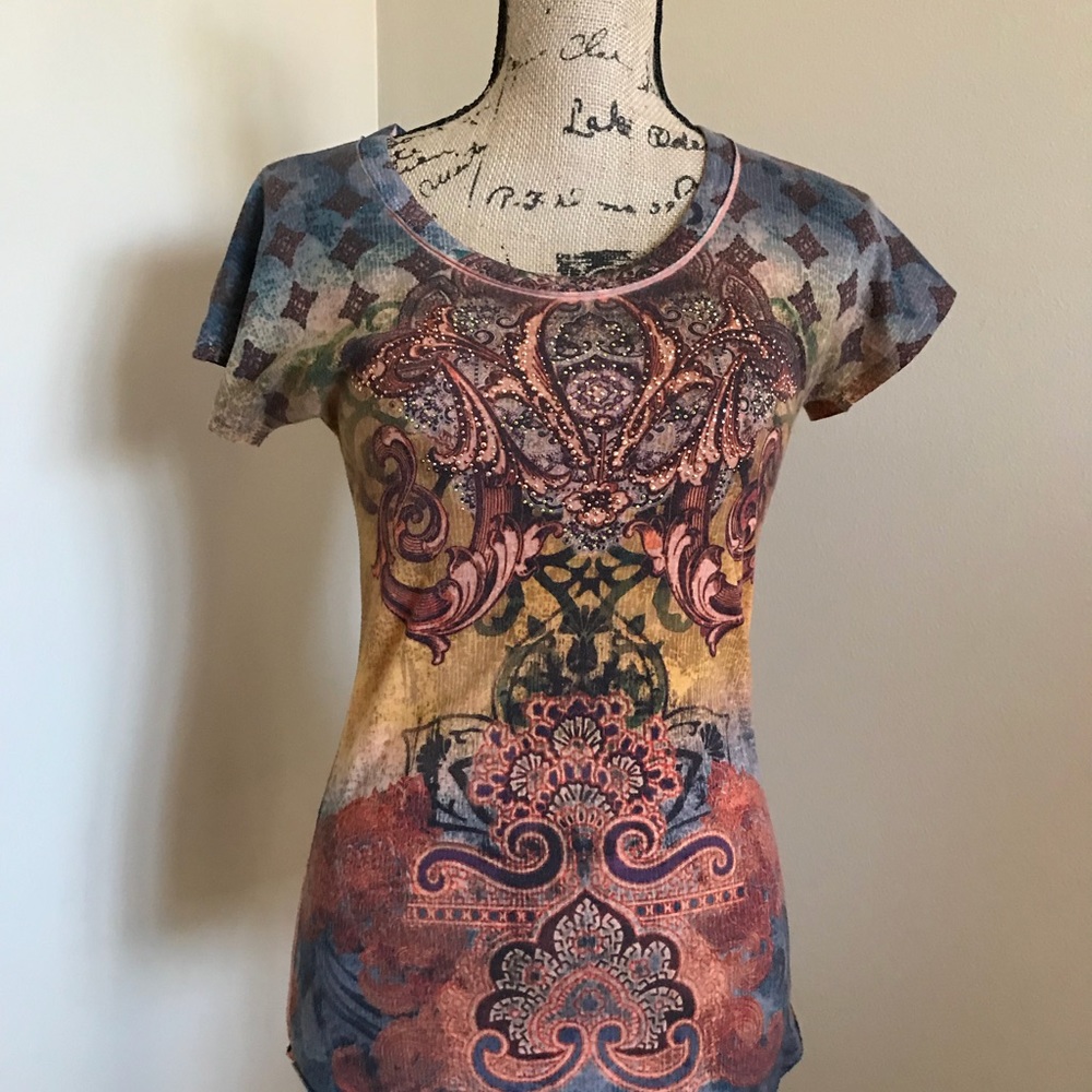 Blingy top from Maurice’s