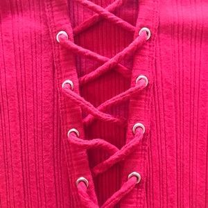 Deep V Criss Cross Body Suit - Worn once!