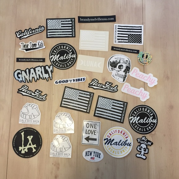 RARE One Love Brandy Melville Sticker