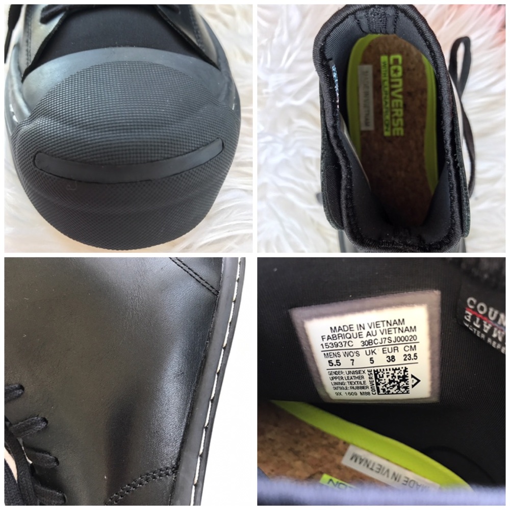 Converse JP-Series Sneaker Boot HI Black WMNS - Picture 6 of 8