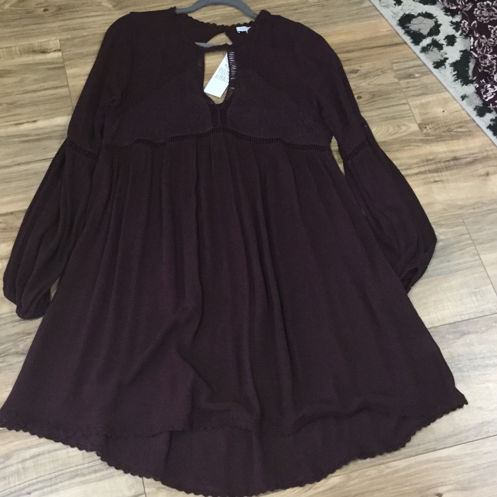 Patrons of Peace maroon Dress