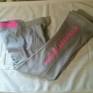Under Armour 7 gray/pink