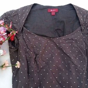 monsoon polka dot dress