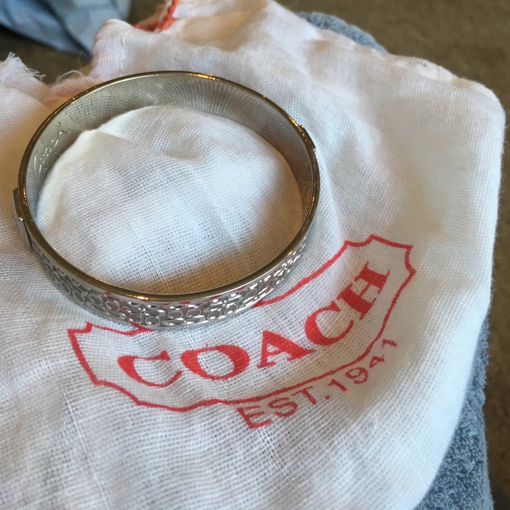 Coach Silver Bracelet