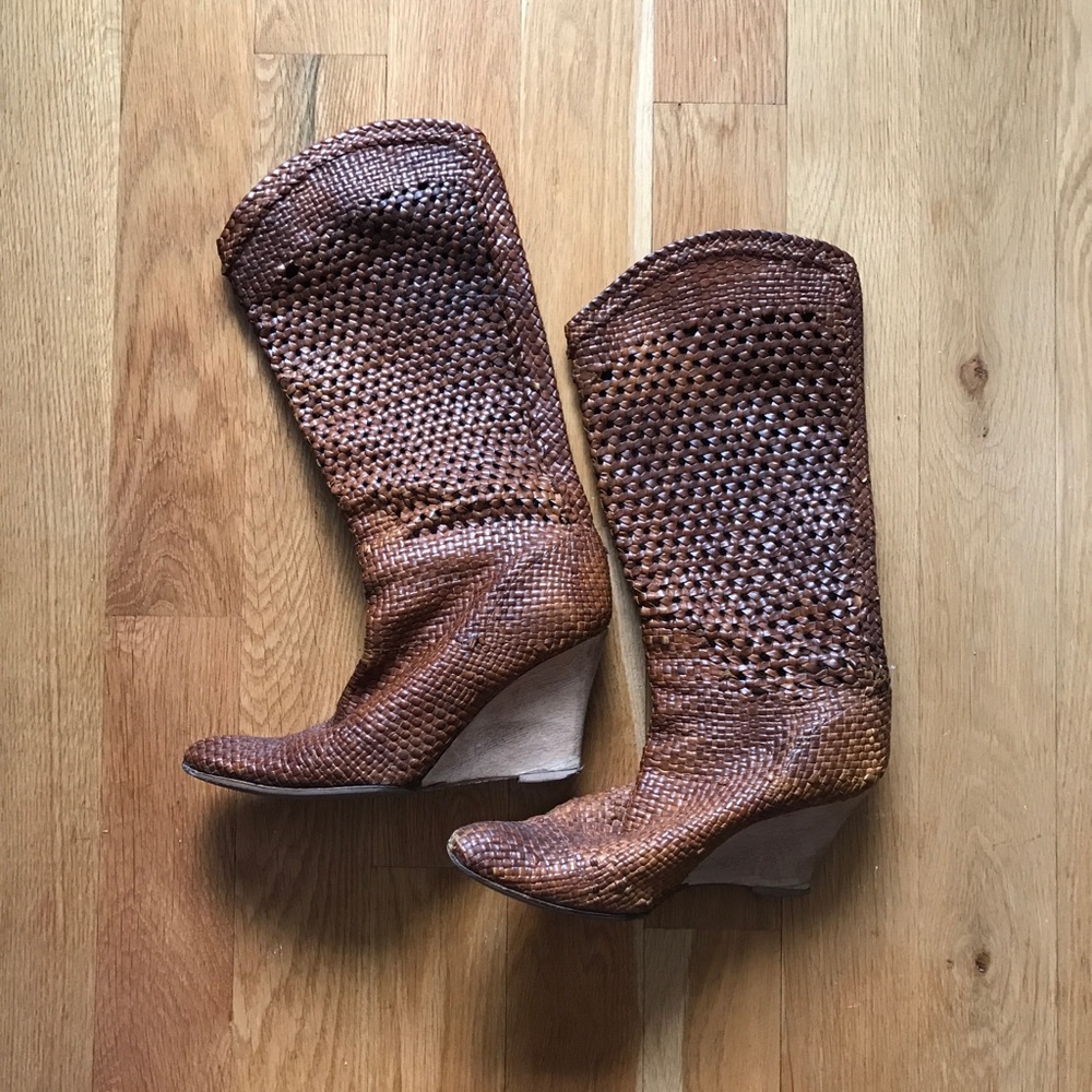 Wicker Cowboy Boots 鸞