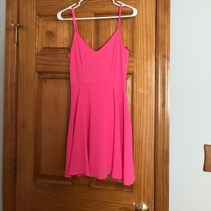 Pink party dress