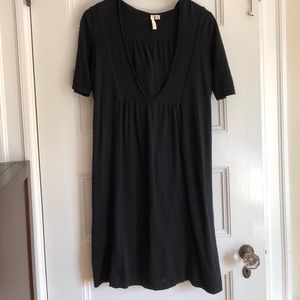 Black hooded sweater dress - Pure Jill