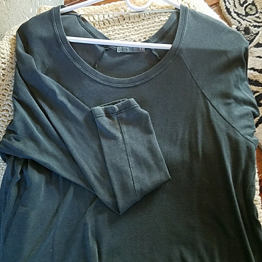Recycled long sleeve shirt