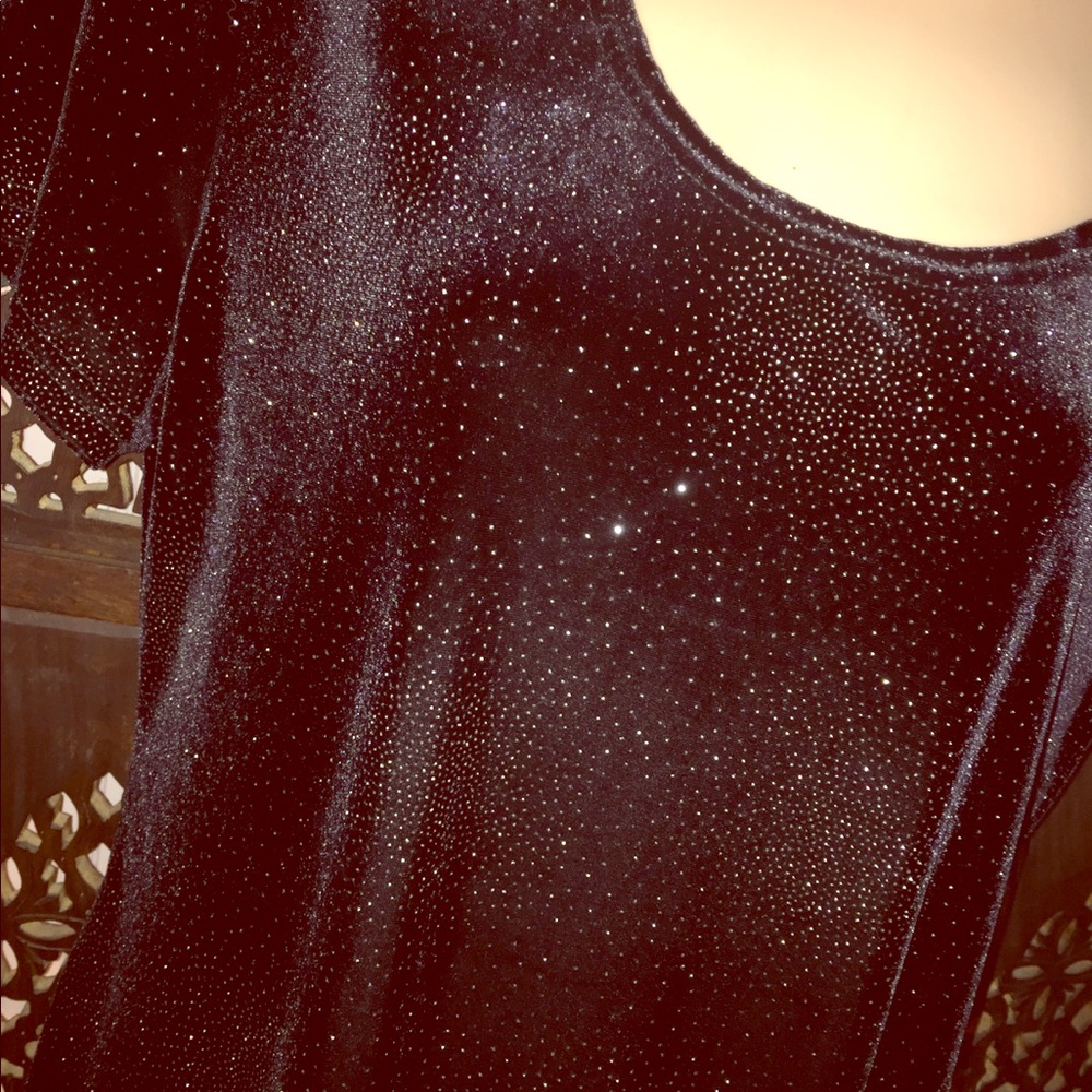 Velvety Sparkly Dress