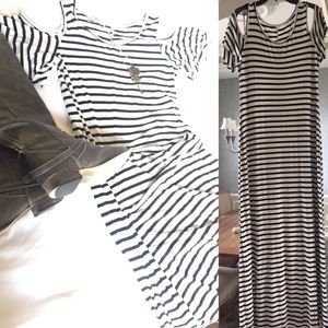 Pink Blush Maternity Cold Shoulder Maxi