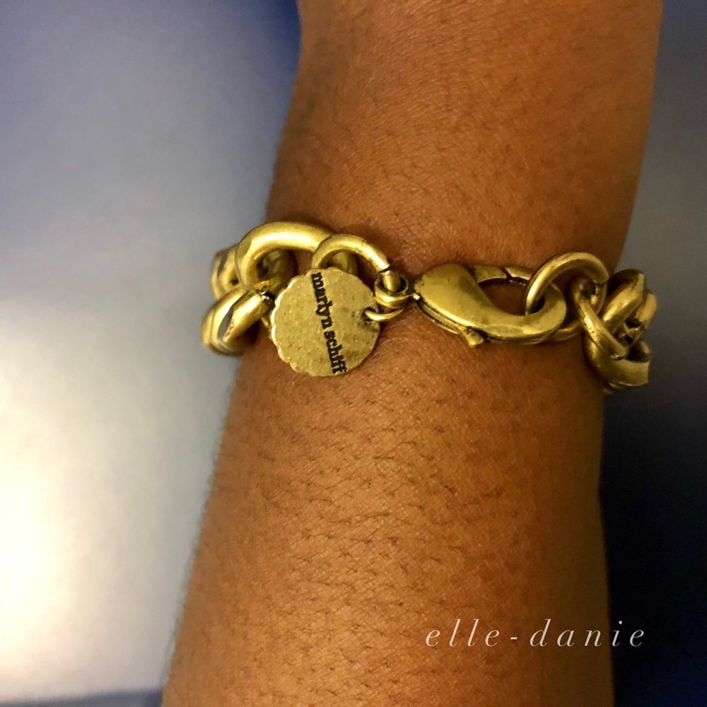Marlyn Schiff Gold-Toned Bracelet