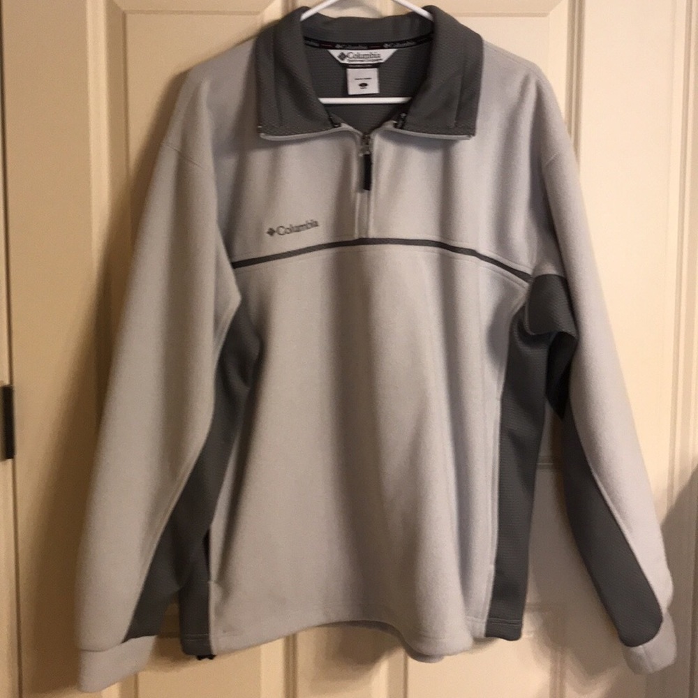 Men’s Columbia Fleece Zip Jacket, size L