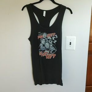 Last Podcast on the Left ribbed black tank XL