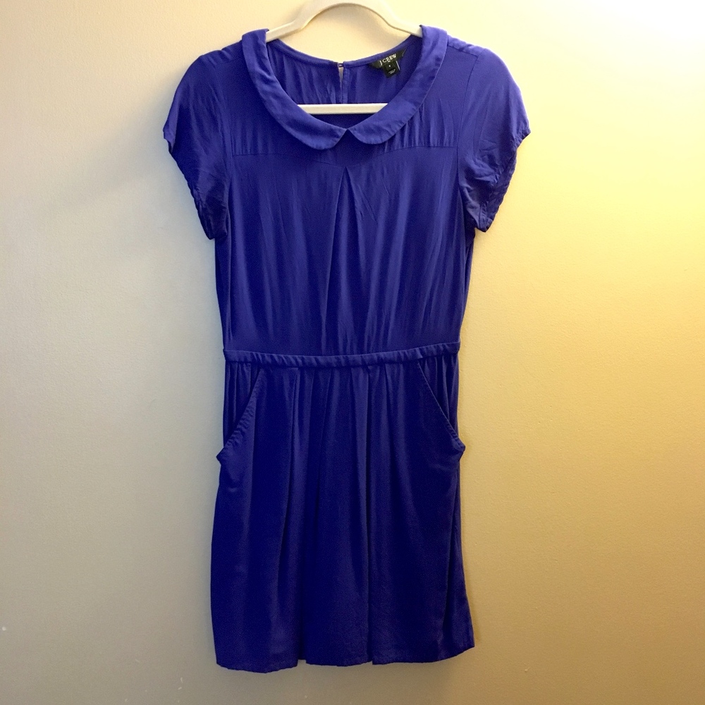 J. Crew Factory, Blue Peter Pan Collar Dress
