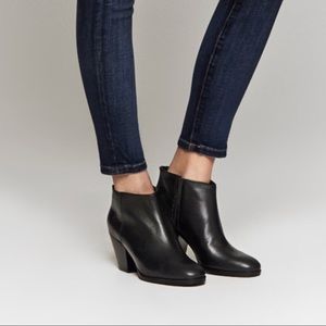 Rachel Comey black leather Mars booties