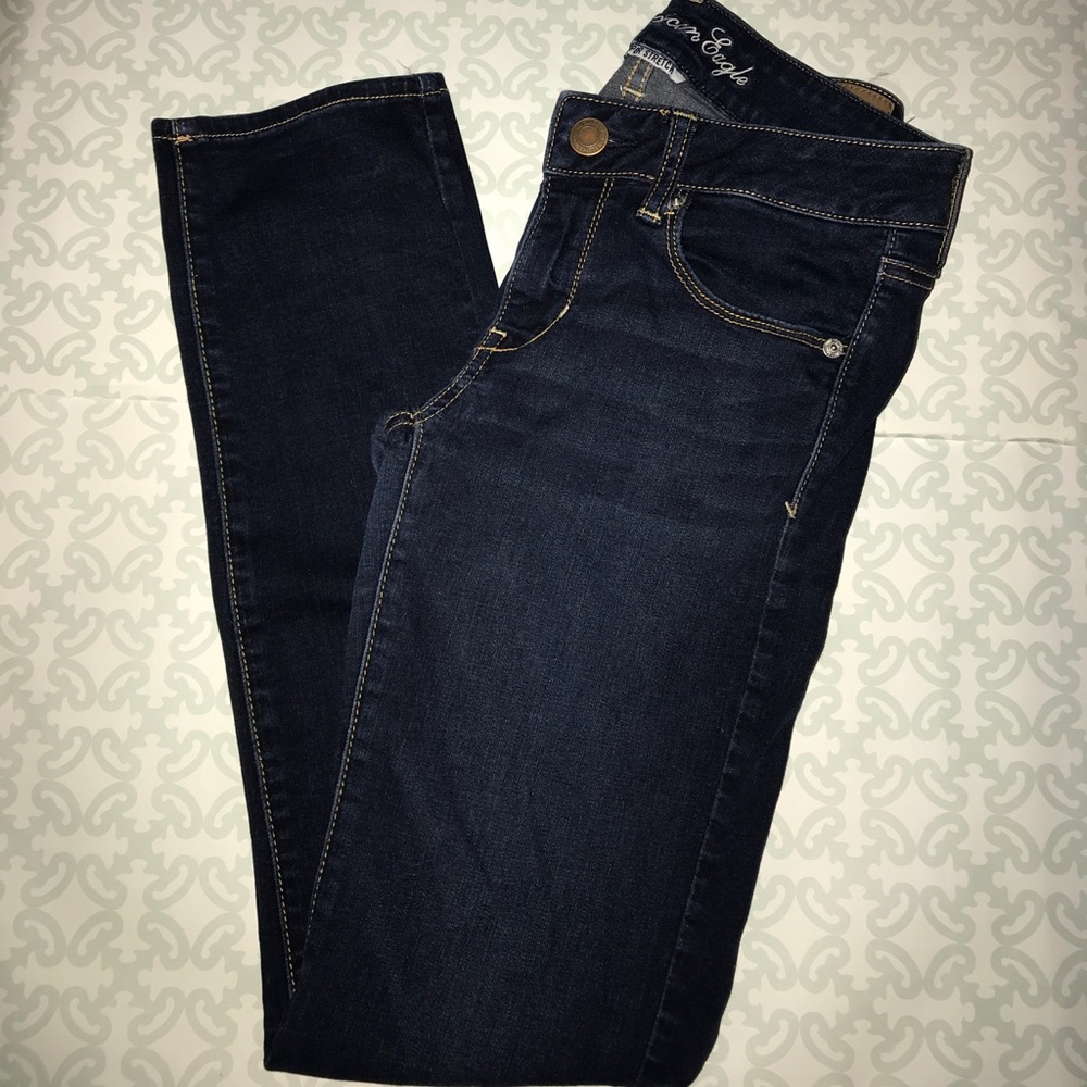 AE Super Stretch Jeggings Size 8 Short