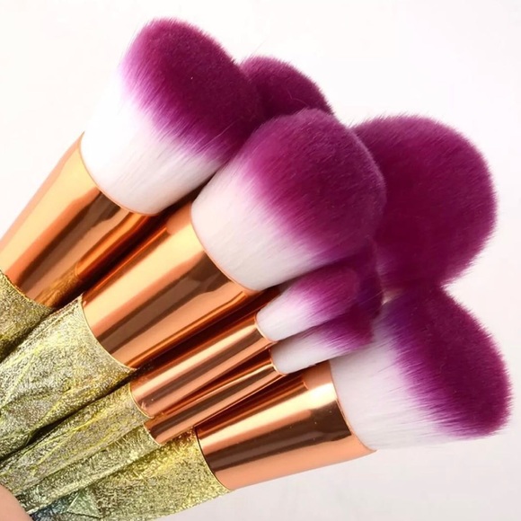 New  10pcs Beauty High Quality Makeup Brushes - Picture 3 of 7