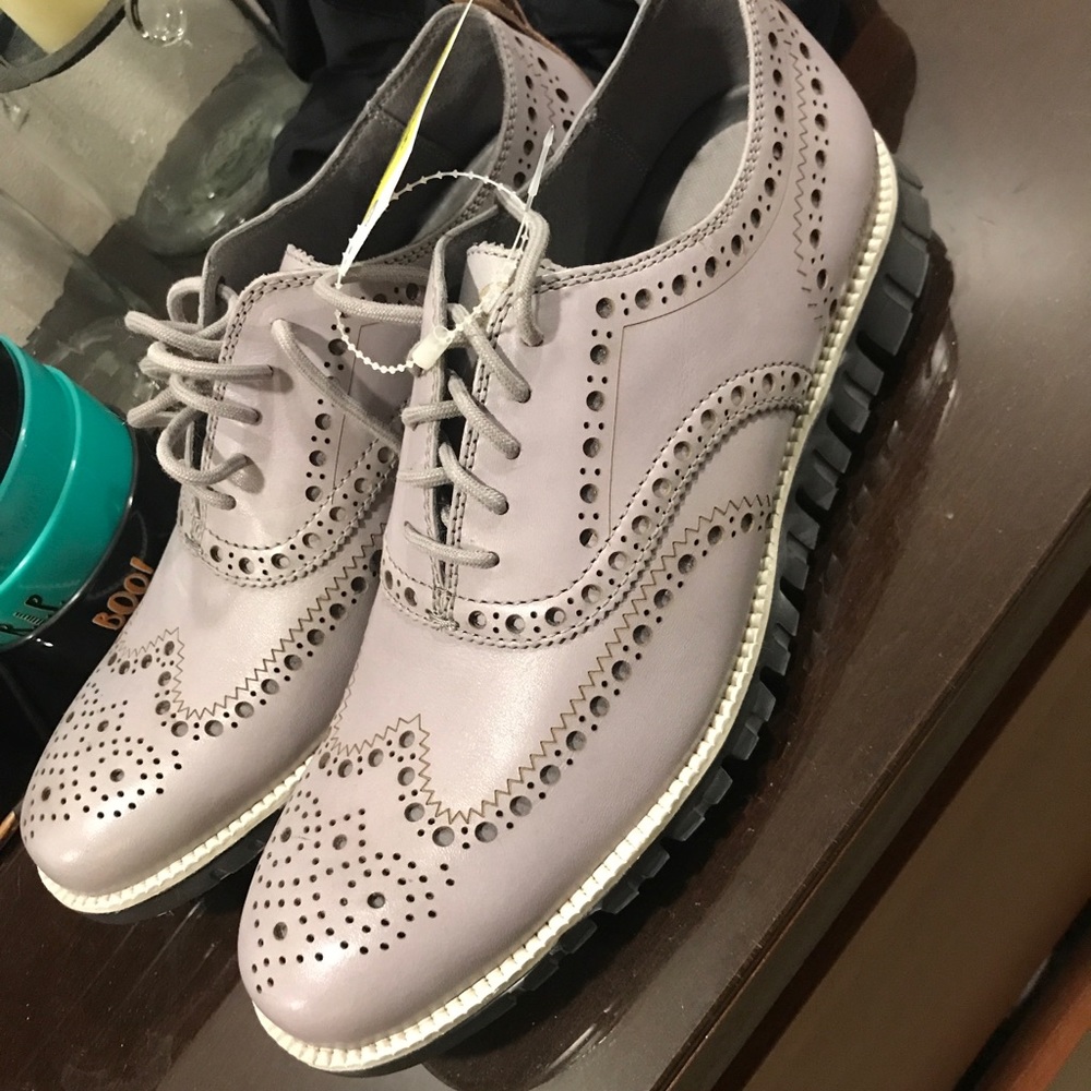 Cole Haan Zerogrand Gray Leather