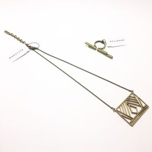 Silpada Brass K&R " Sun Beams"  combo