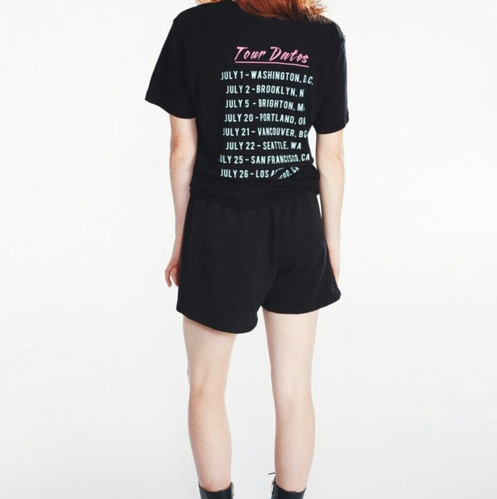 RARE Wildfox Presents Nylon Music Tour tee sz L - Picture 3 of 8
