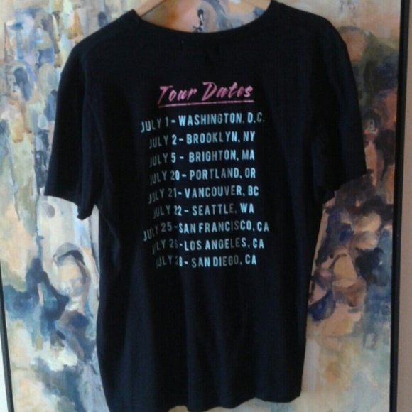 RARE Wildfox Presents Nylon Music Tour tee sz L - Picture 8 of 8