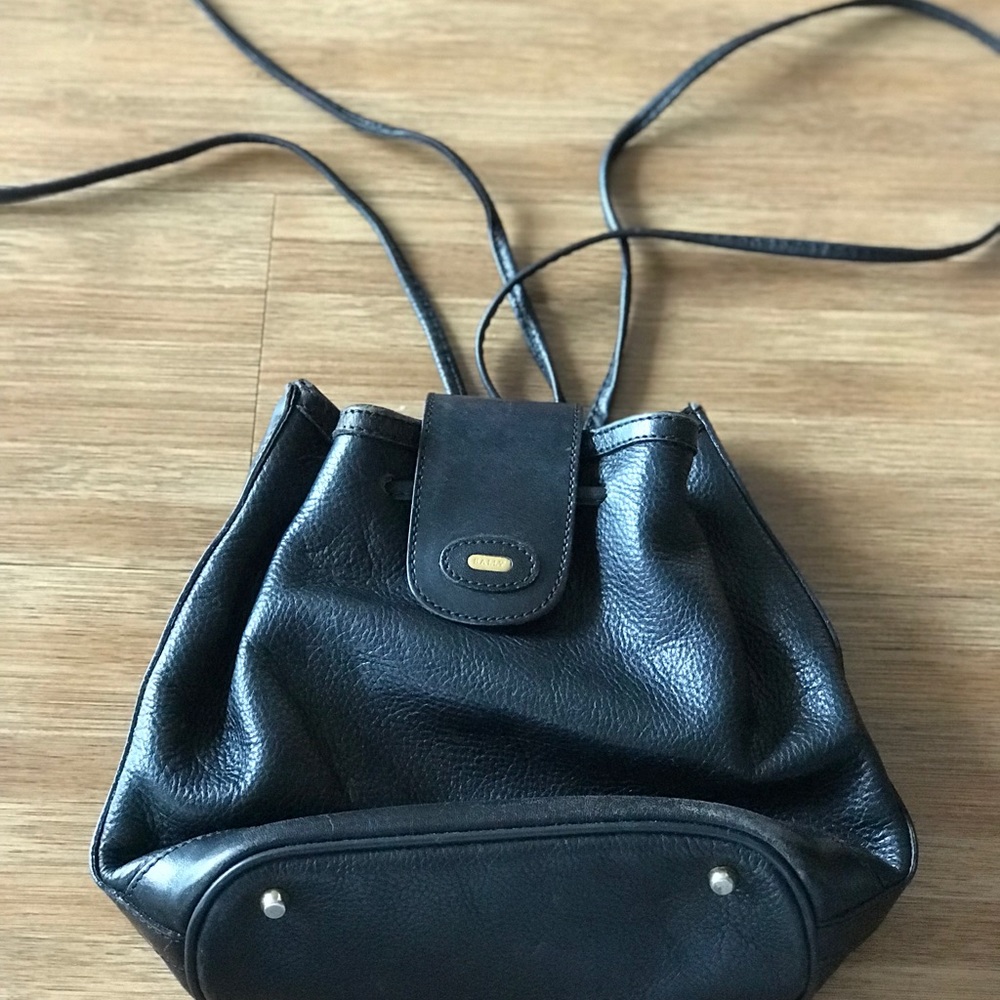 BALLY leather backpack