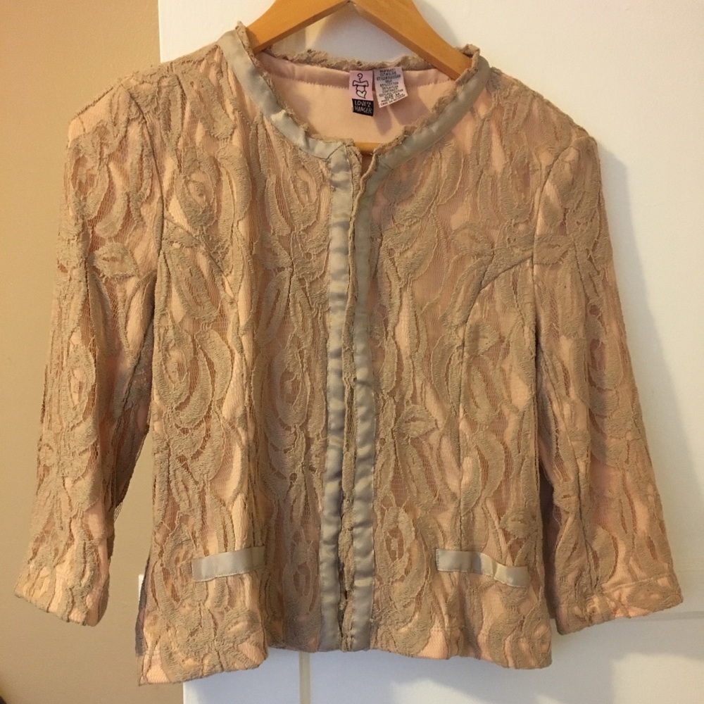 Vintage lace cardigan