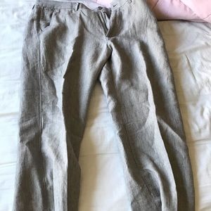 Linen pants banana republic