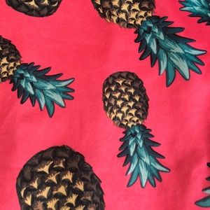 Cool pineapple leggings XL