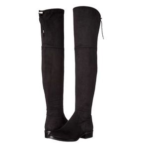 Sam Edelman Paloma OTK boots in Black Suede