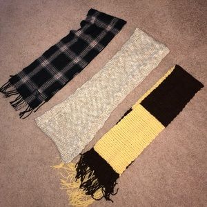 3 Scarves