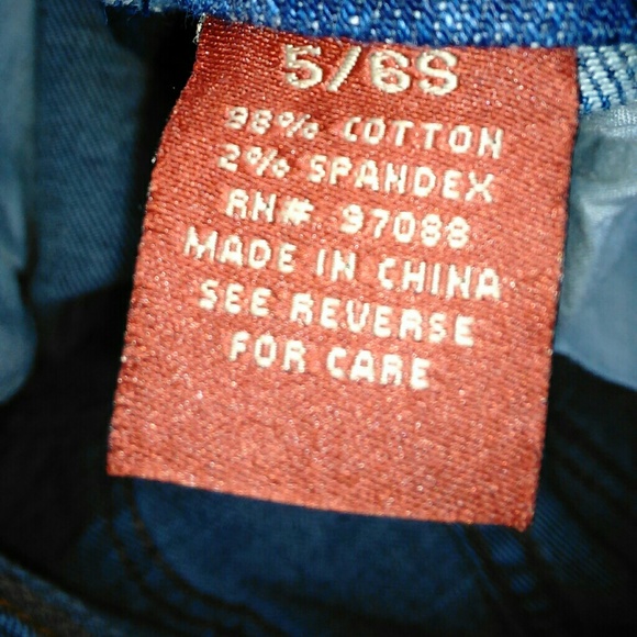 Delias Morgan Skinny Dark Wash Jeans Size 5/6 - Picture 7 of 8