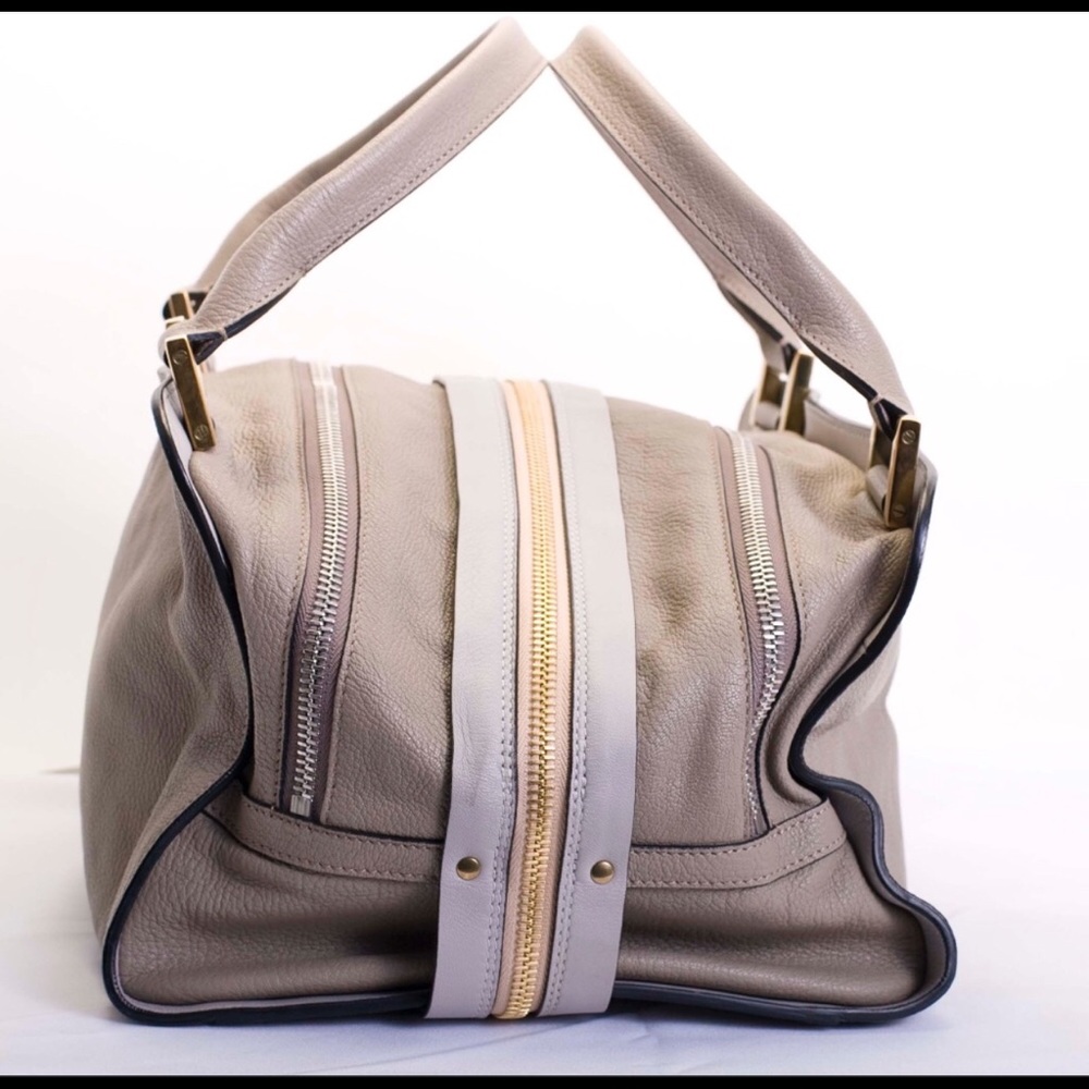 Chloe Dalston Triple Zip Gray