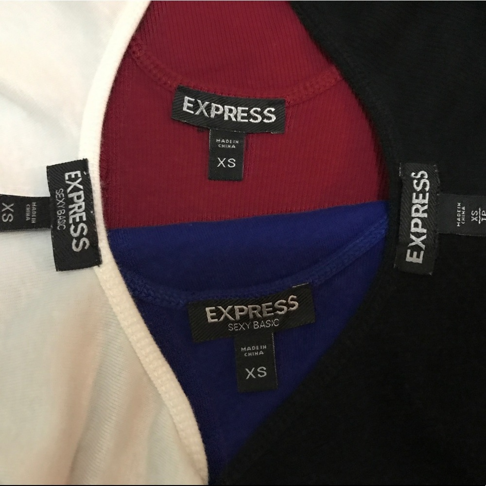 Express - Bundle Of 4 Sequence Tank Tops! - image 7