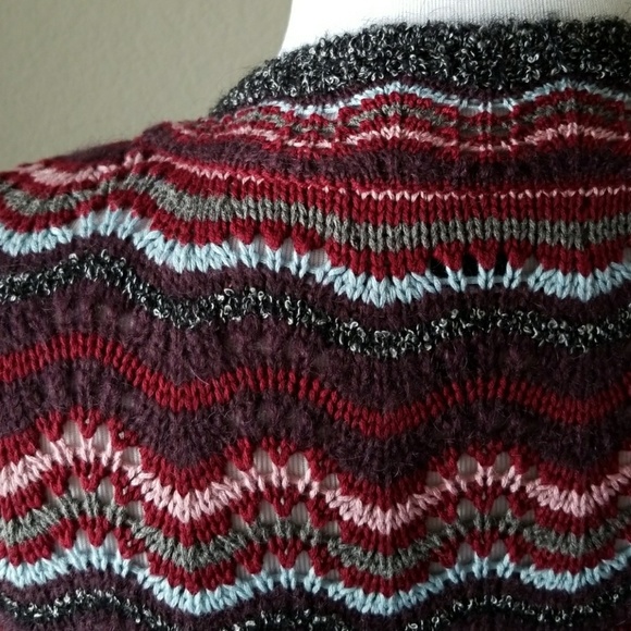 INC Long Patterned Cardigan - Picture 3 of 3