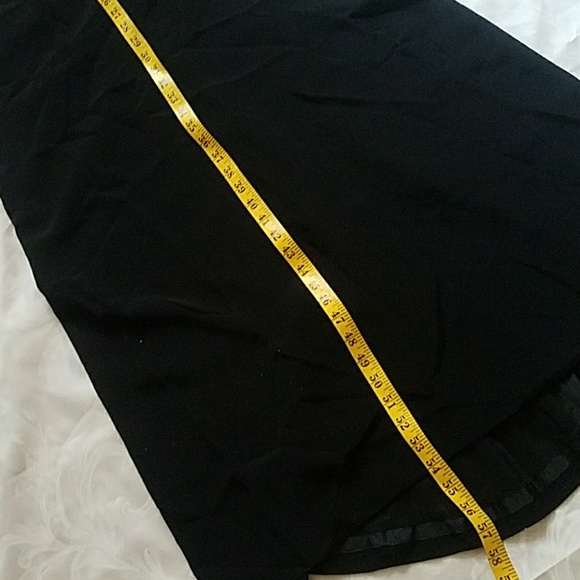 B'ZAR ELEGANT DRESS SIZE 10 BLACK GOWN - Picture 7 of 8