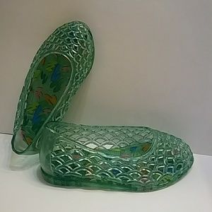 Vintage 90's little girls jellies sandals