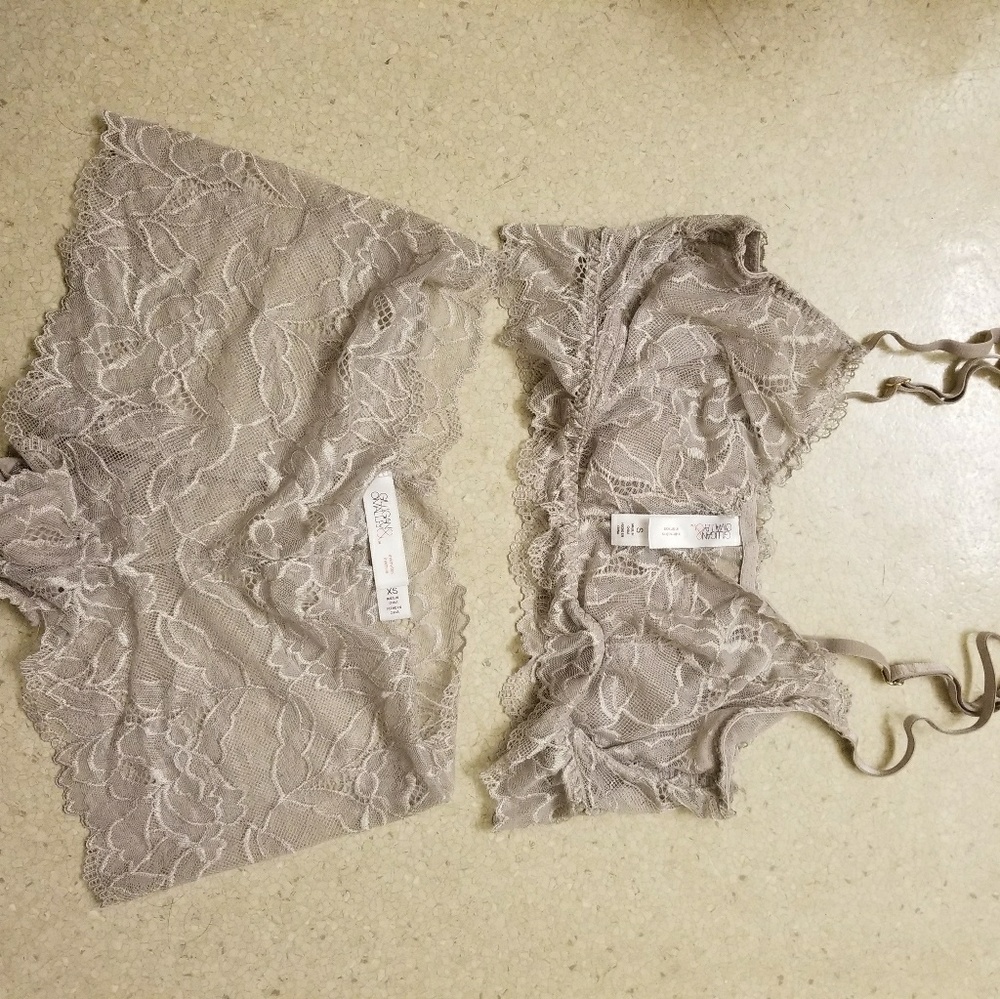 New lace bra and panties