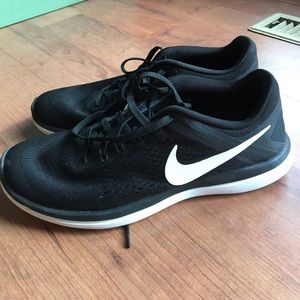 Black Nike sneakers
