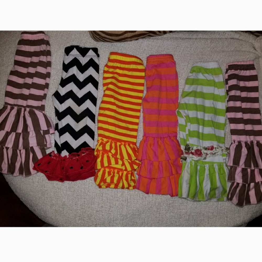 Boutique ruffle pants