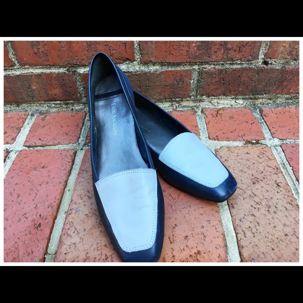 Enzo Angliolini Two Tone Loafers